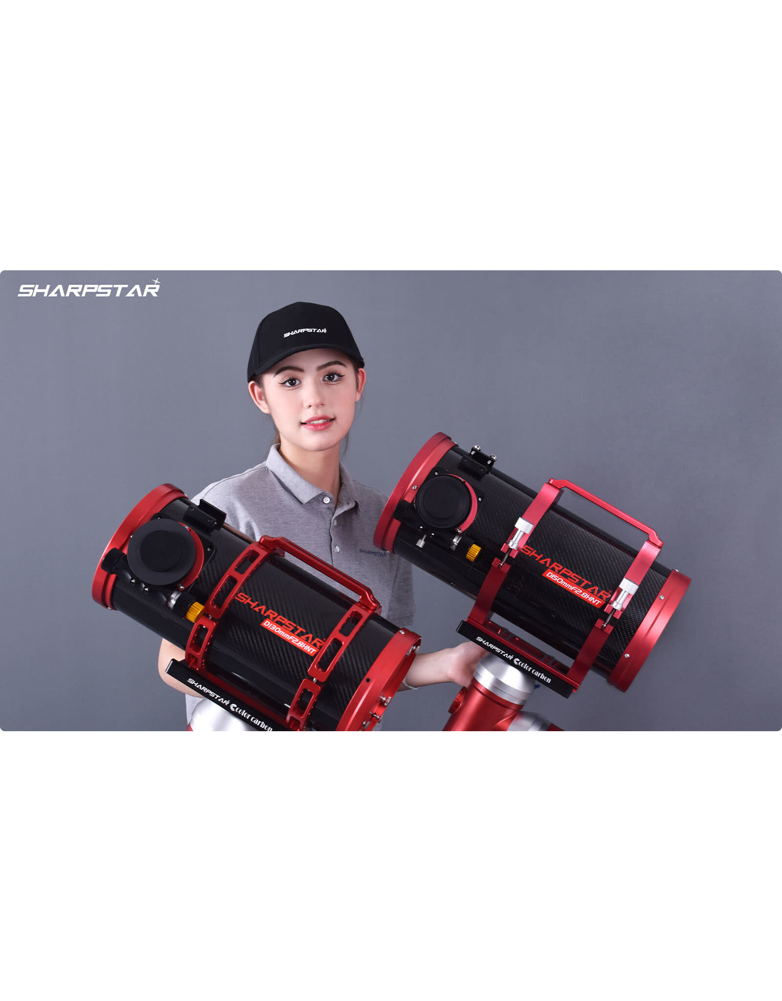 Sharpstar Sharpstar 150mm f/2.8 Hyperboloid Newtonian Astrograph Reflector (Specify Red or Gold) #15028HNT