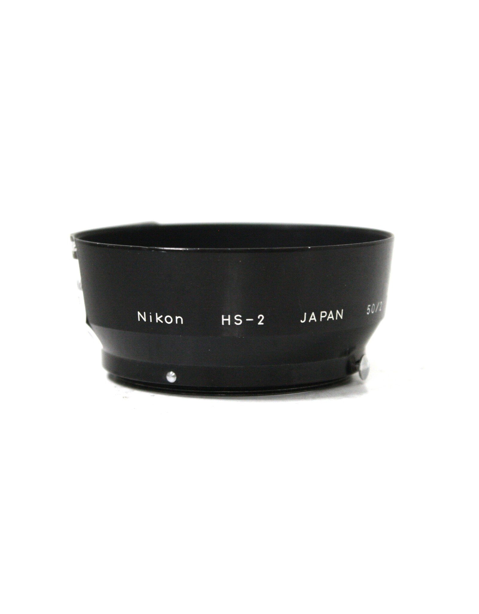 Nikon Genuine HS2 Metal Lens Hood For Nikkor 50mm f2 (Preowned