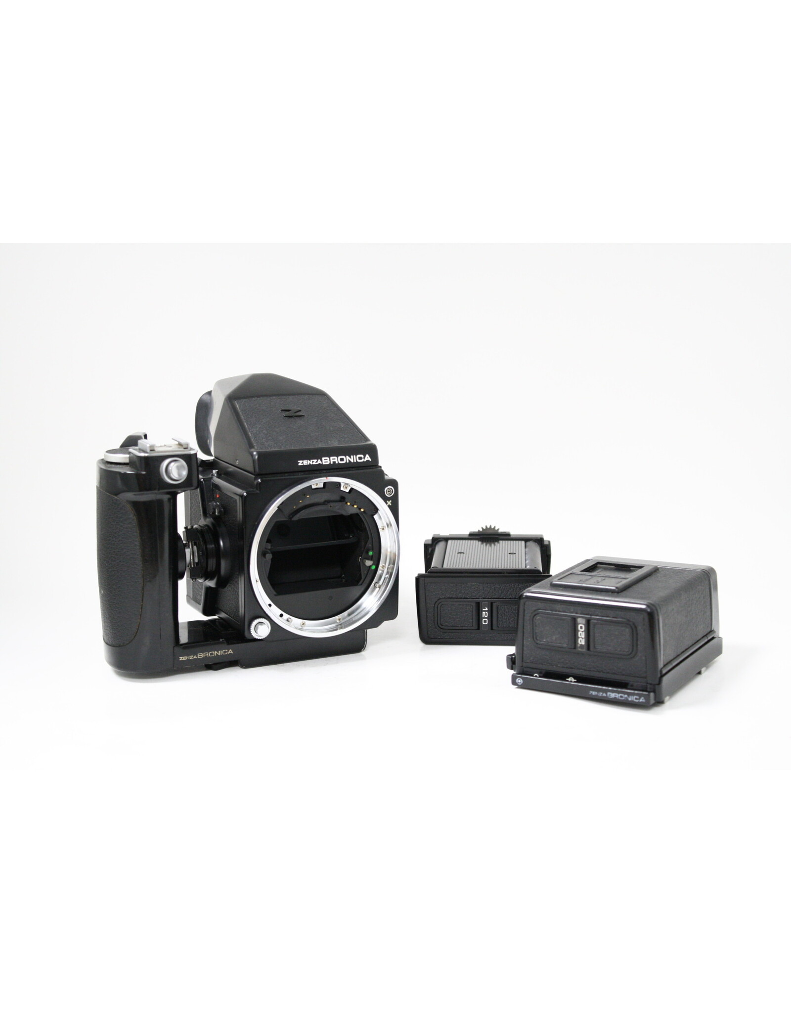 Bronica Bronica Zenza ETRS !NO LENS! non metered prism   - comes with 220 back