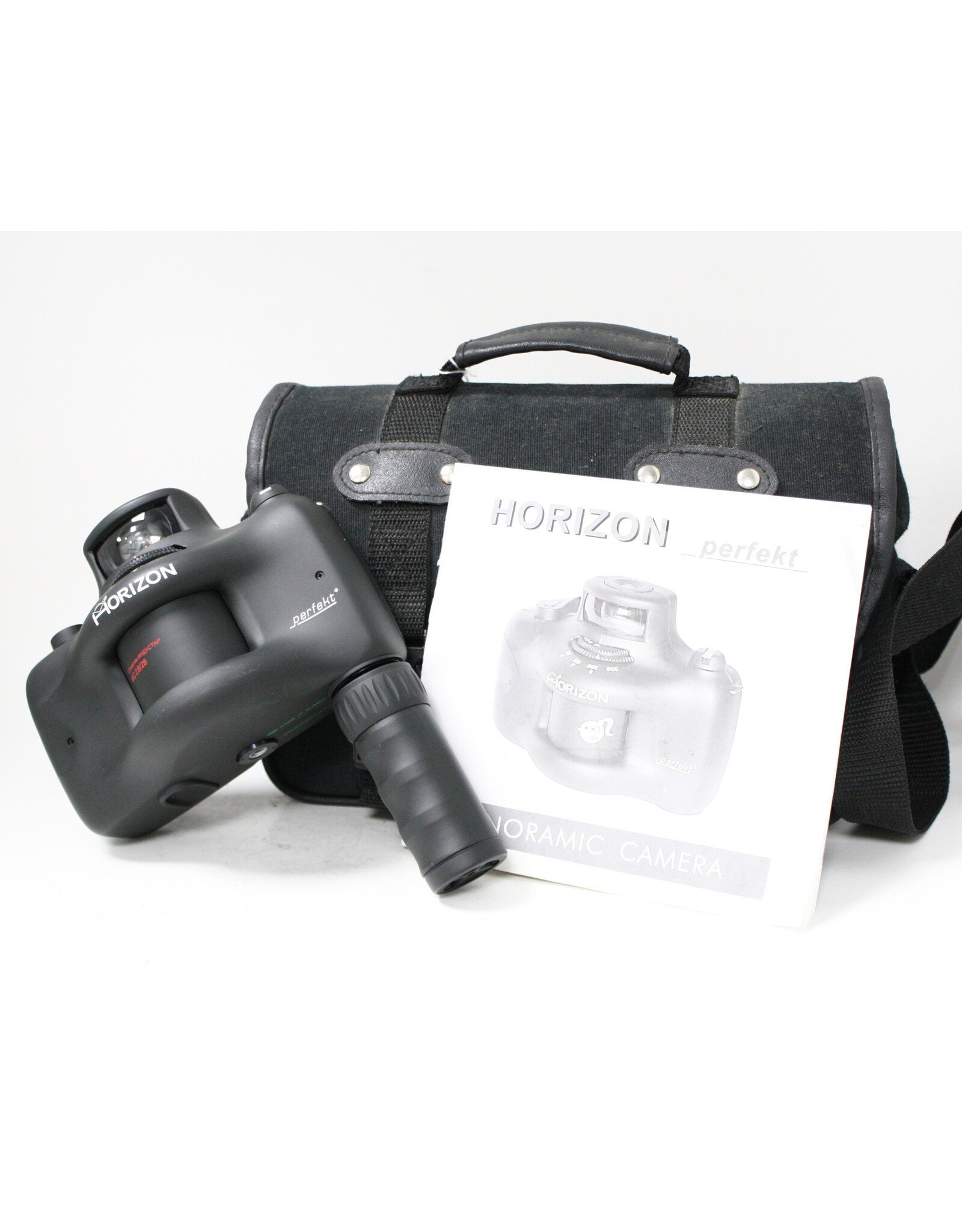 Rare!!【NEAR MINT】Horizon Perfekt Panoramic Camera 35mm Film Camera 28mm F2.8 LOMO - with grip and manual (Pre-Owned)