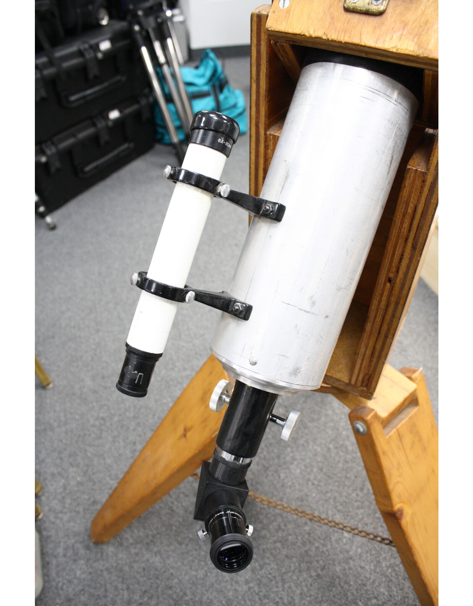 Homemade 111mm Refractor with wooden mount
