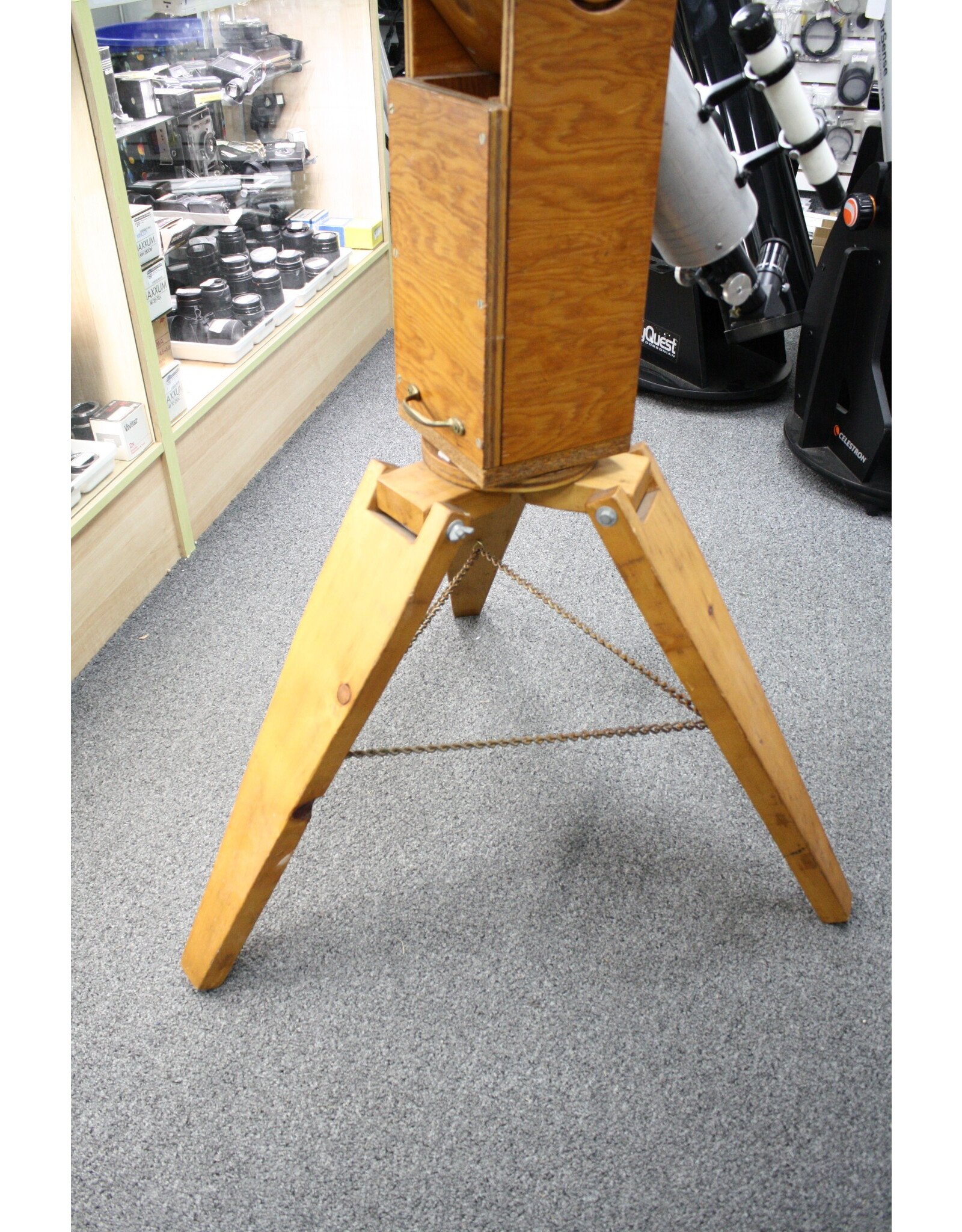 Homemade 111mm Refractor with wooden mount