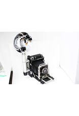 Graflex Graflex Crown Graphic 4x5 field camera, Wollensak Velostigmat  127mm f4.7 Lens  CLEAN!