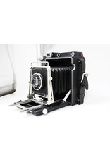 Graflex Graflex Crown Graphic 4x5 field camera, Wollensak Velostigmat  127mm f4.7 Lens  CLEAN!