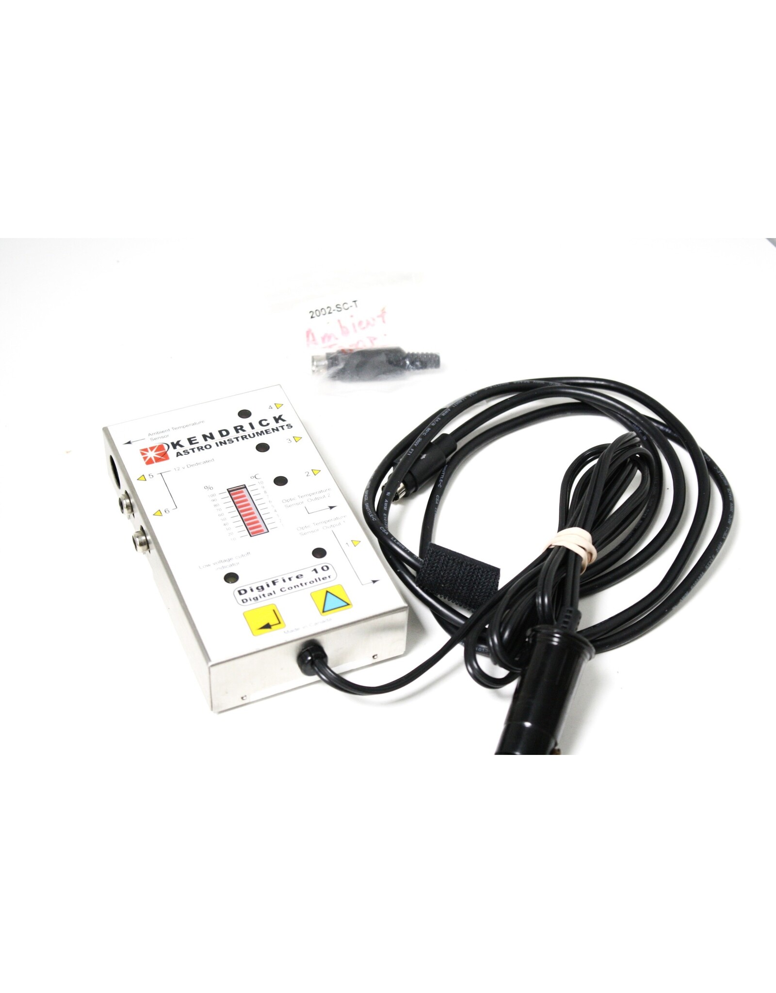 Kendrick Kendrick Digifire 10 Controller with Temperature Sensor and Ambient Temperature Probe Kit(Pre-owned)