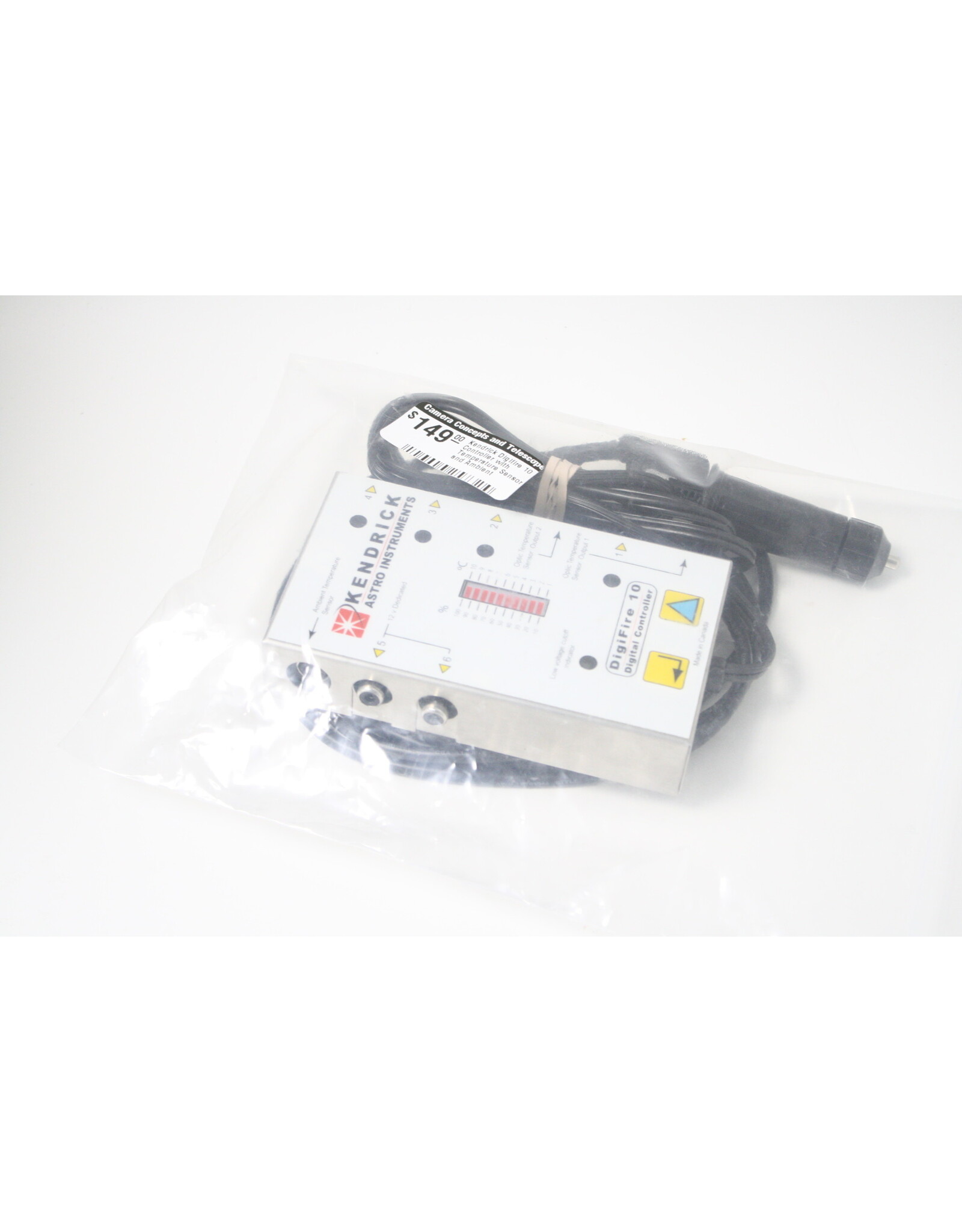 Kendrick Kendrick Digifire 10 Controller with Temperature Sensor and Ambient Temperature Probe Kit(Pre-owned)