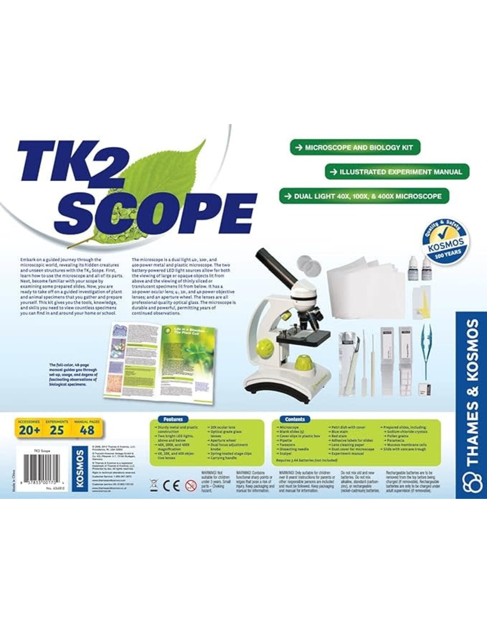 Thames and Kosmos Thames and Kosmos TK2 Microscope (DISPLAY-NO BOX)