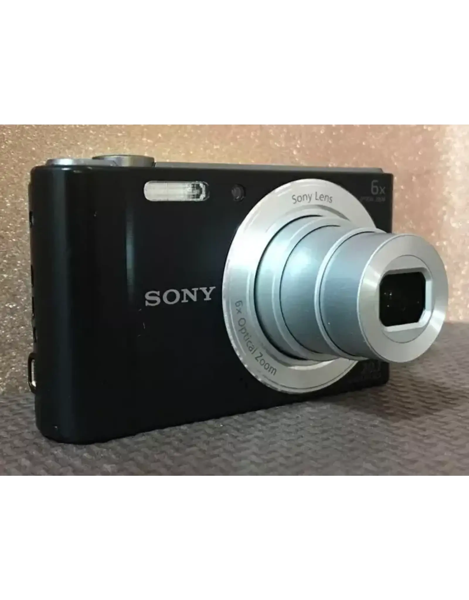 Sony Cyber-shot DSC-W810 Compact Digital Camera with 6x Optical Zoom Black (Pre-owned)