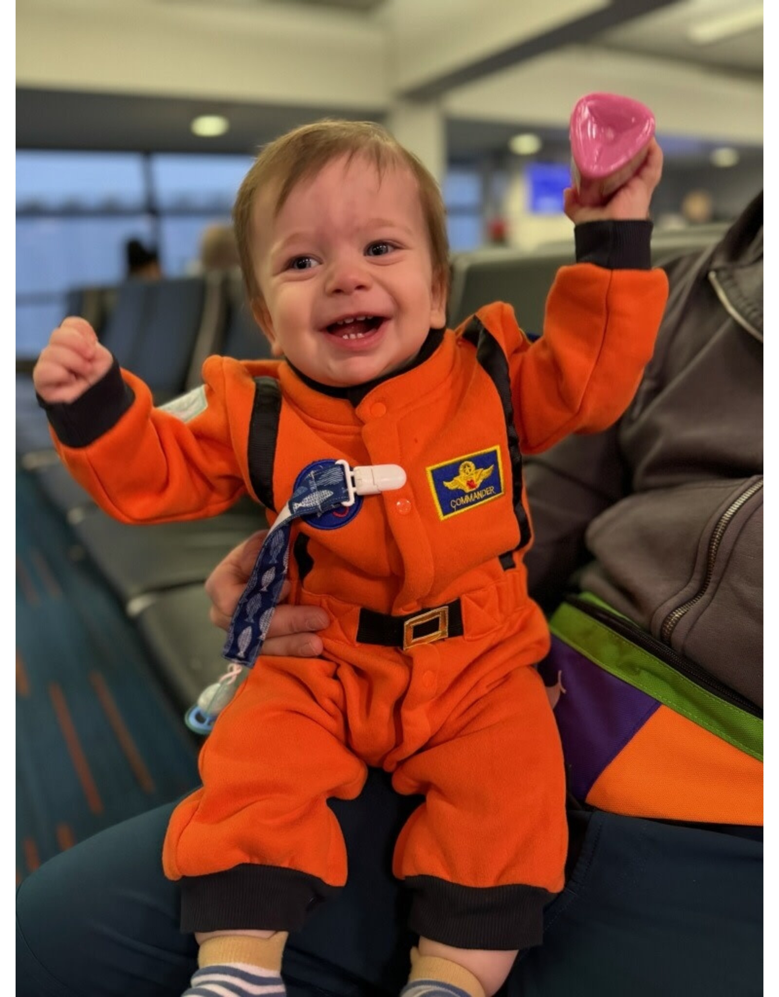 NASA Jr. Astronaut Romper White (6-12 months)