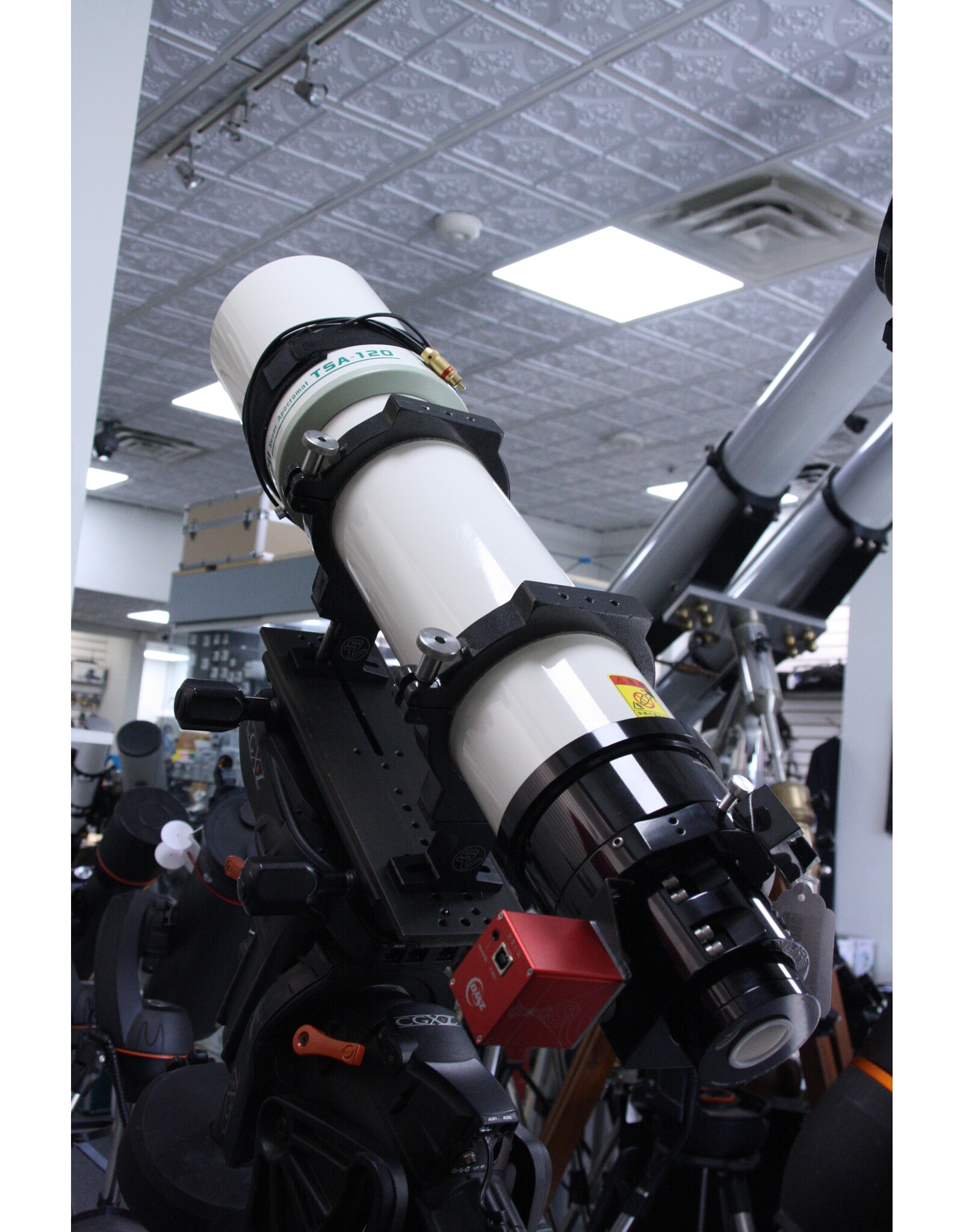 Takahashi Takahashi TSA-120 Super APO with Moonlight Focuser & ZWO EAF  with Libec SC-7 Hard Soft-sided Refractor Case(Pre-owned)