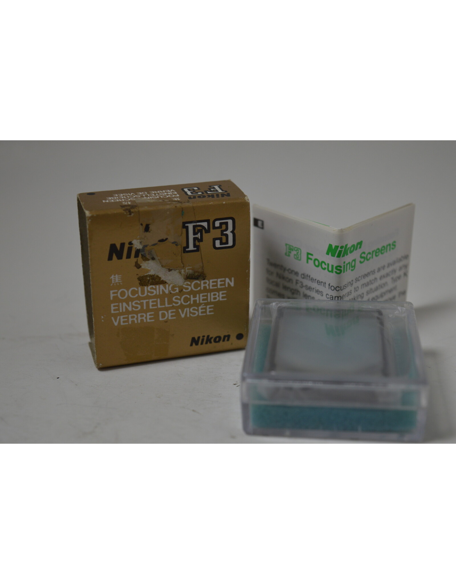 Nikon Nikon F3 Focusing Screen Type "D" Red Dot in Original Box