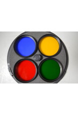Orion Orion Basic Color Planetary Filter Set 2 Inch (R-G-B-Y)