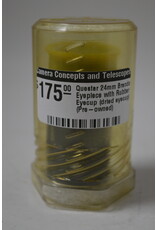 Questar Questar 24mm Brandon  Eyepiece with Rubber Eyecup (dried eyecup)  (Pre-owned) Questar Questar 24mm Brandon  Eyepiece with Rubber Eyecup (dried eyecup)  (Pre-owned)