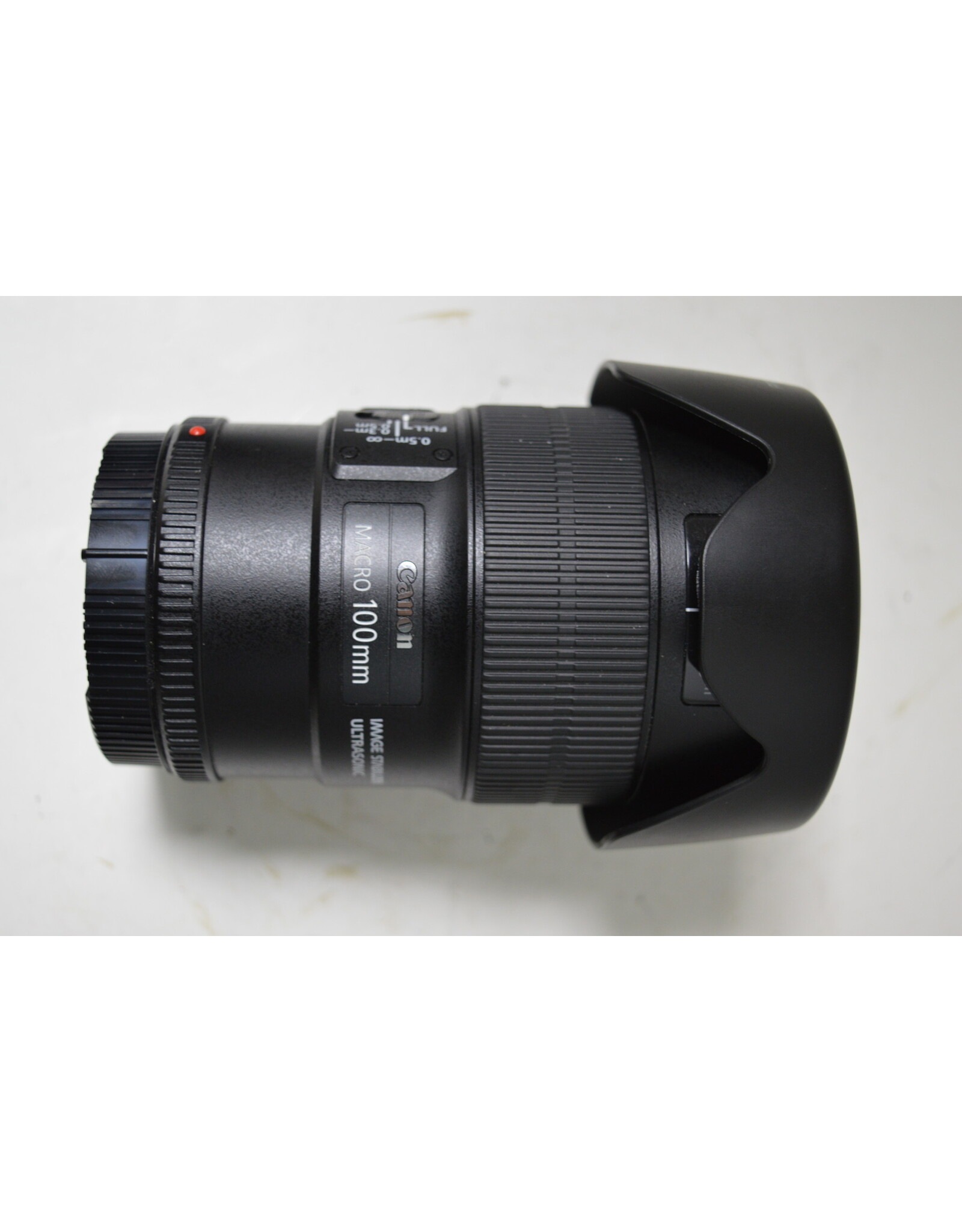 Canon Canon EF 100mm f2.8 L Macro IS USM AF Auto focus Lens with Hood (Pre-owned)