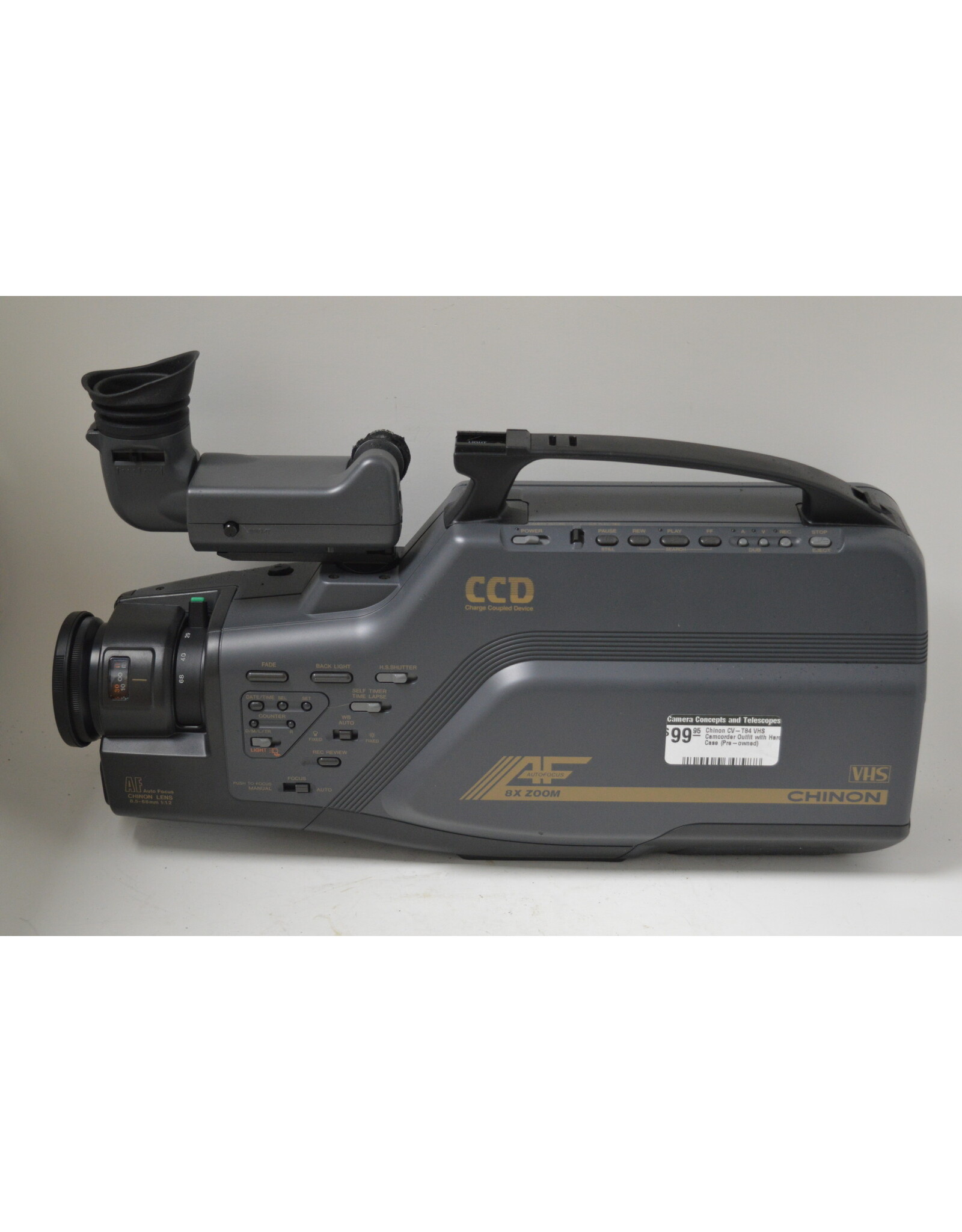 Chinon Chinon CV-T84 VHS Camcorder Outfit with Hard Case (Pre-owned)
