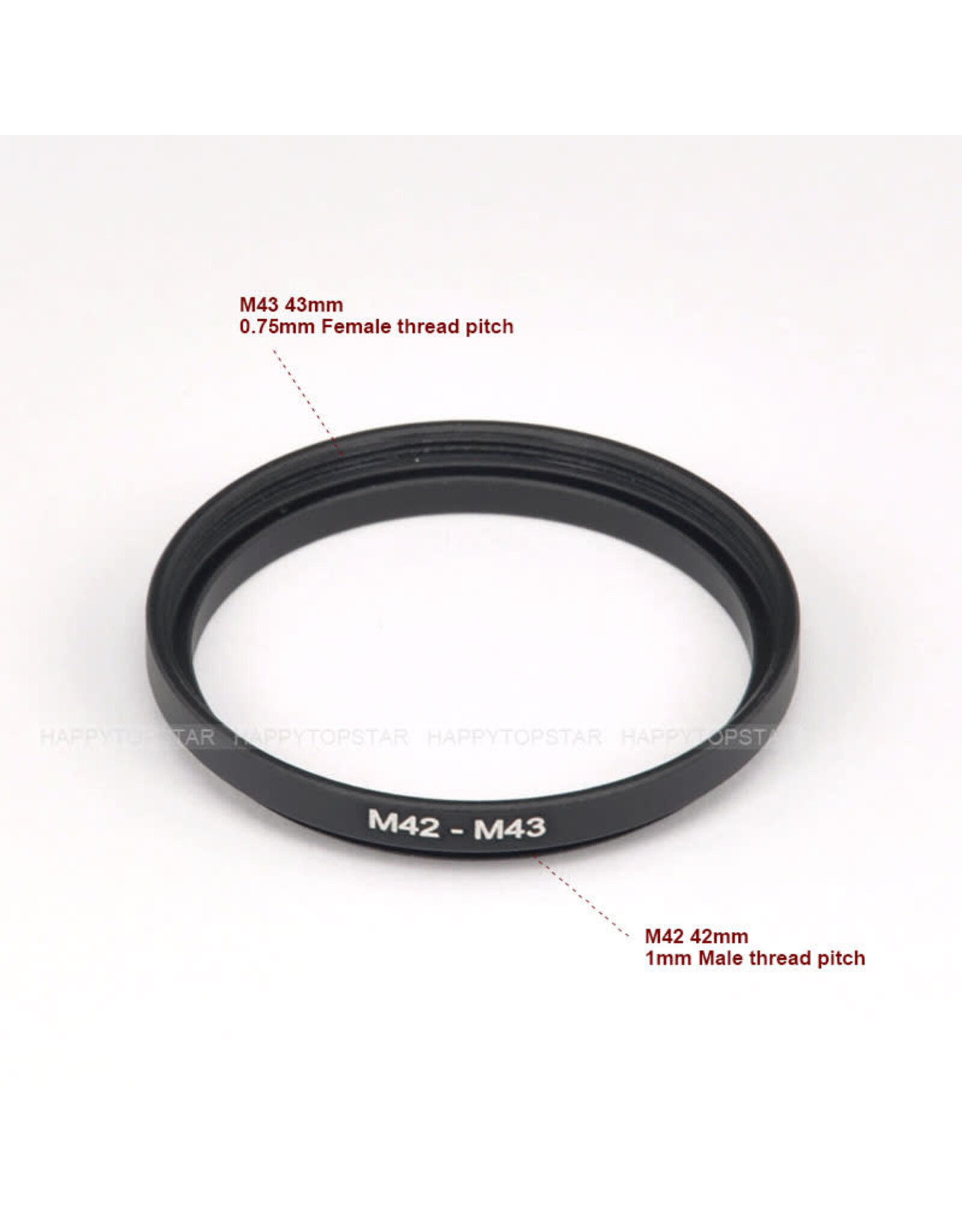 Arcturus Arcturus T Ring Adapter for Ebony Eyepieces (M43 to M42)