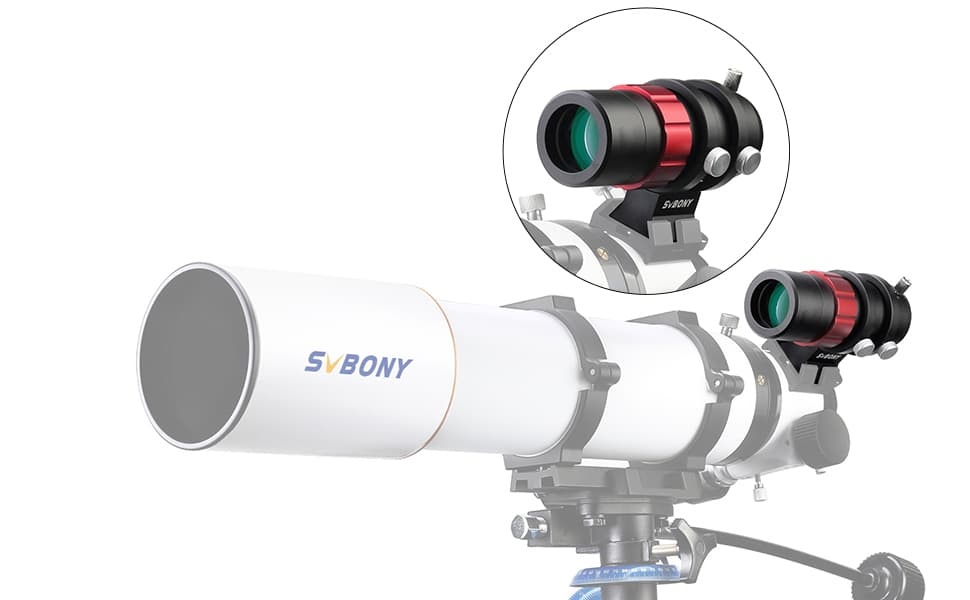 Guide Scope Adapter Svbony SV165 Mini Guider Scope 30mm/120mm F4 - Camera Concepts ...