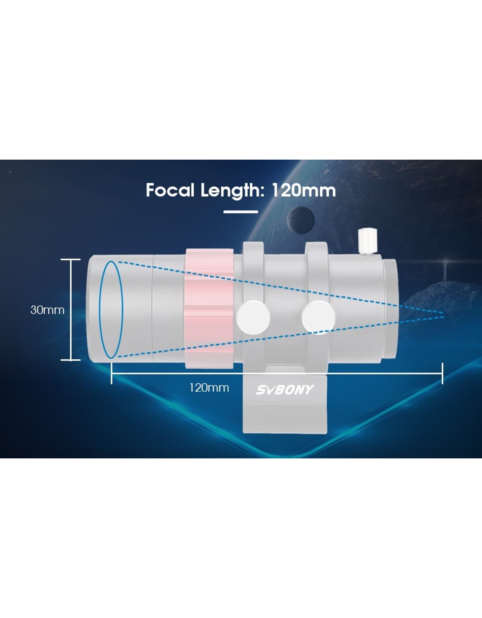Svbony Svbony SV165 Mini Guider Scope 30mm/120mm F4
