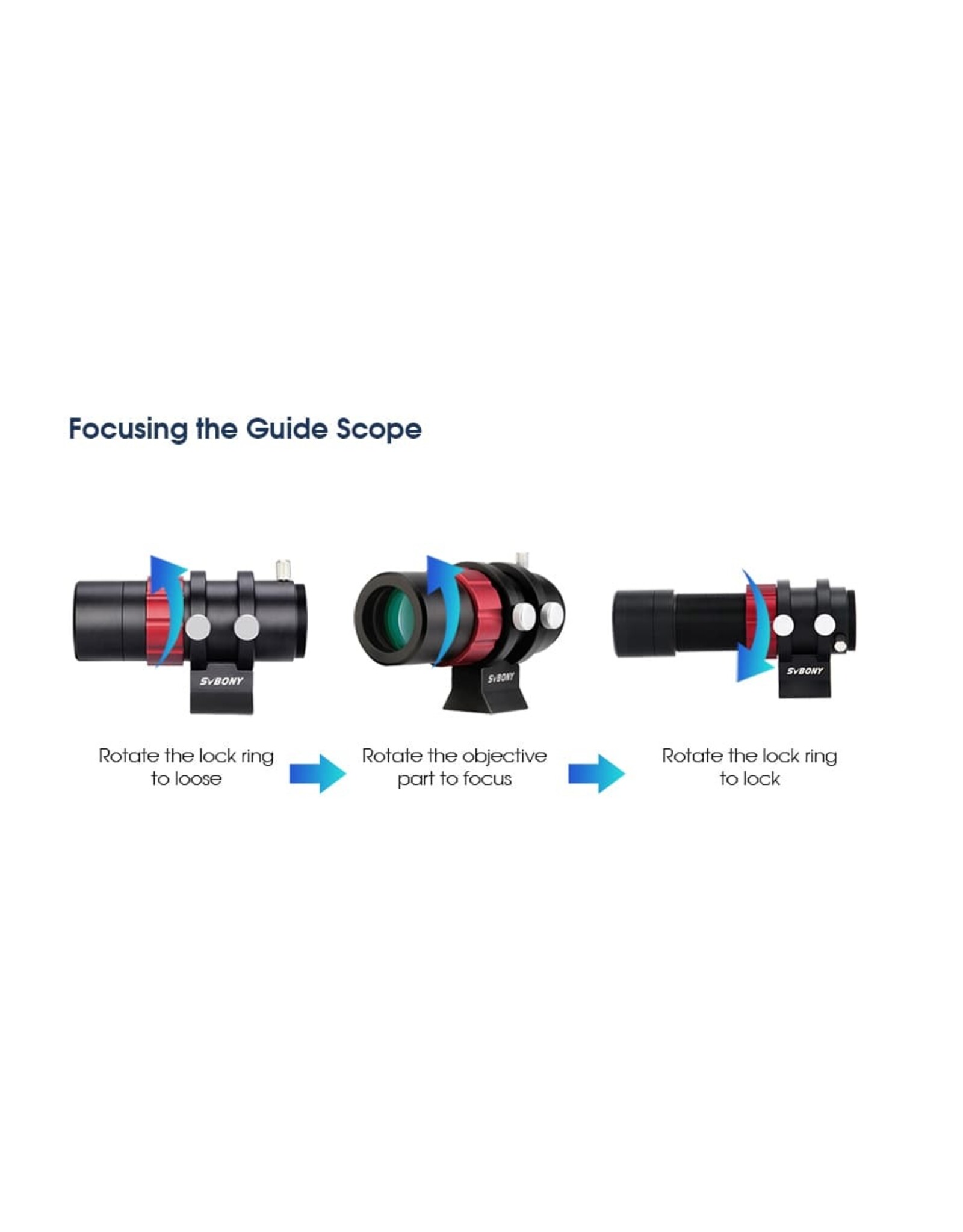 Svbony Svbony SV165 Mini Guider Scope 30mm/120mm F4