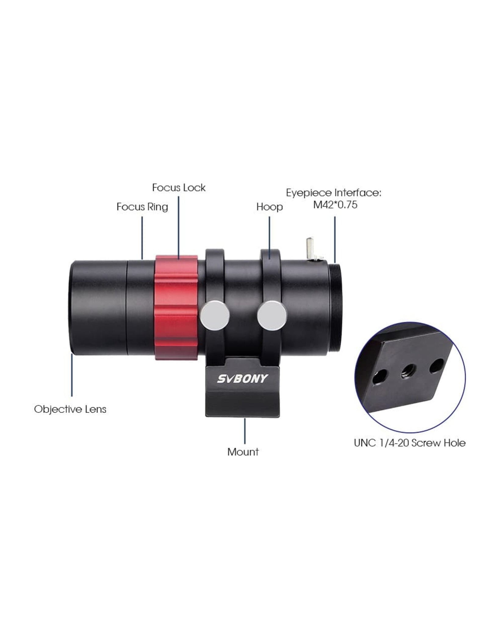 Svbony Svbony SV165 Mini Guider Scope 30mm/120mm F4
