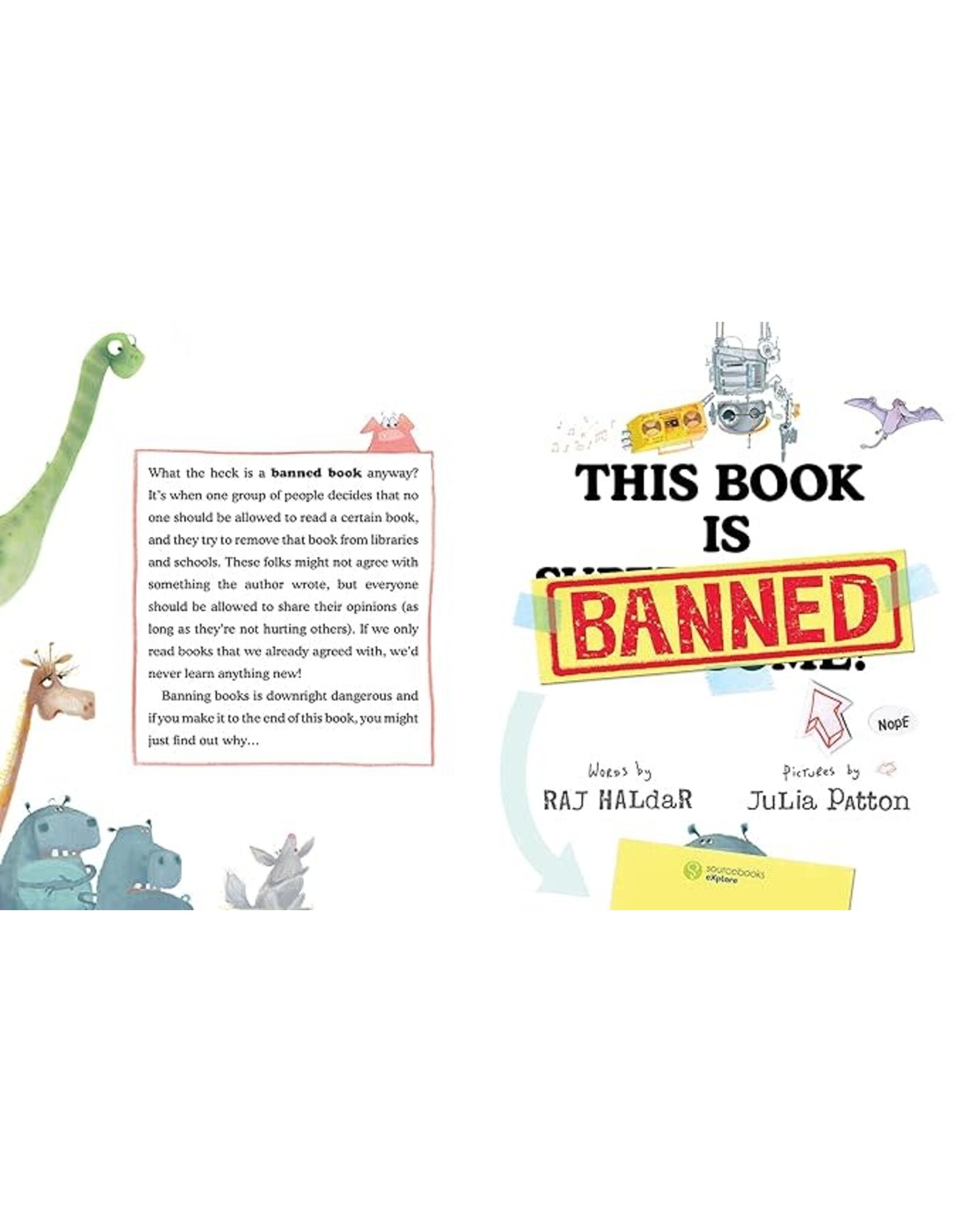 This Book is Banned! A Delightfully Silly Picture Book From the Author of P Is for Pterodactyl
