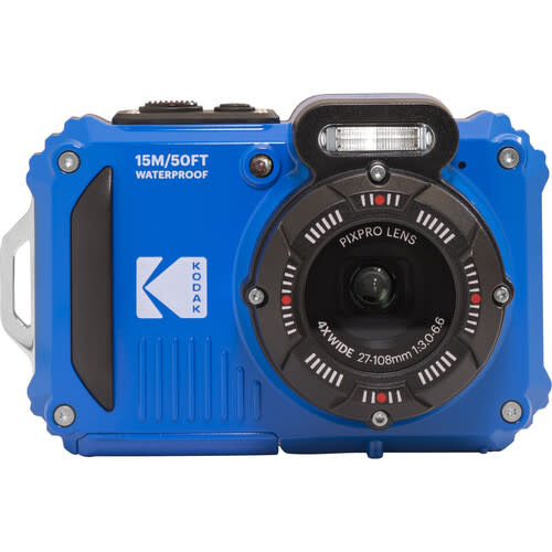 Kodak PIXPRO WPZ2 Digital Camera (Blue) - Camera Concepts