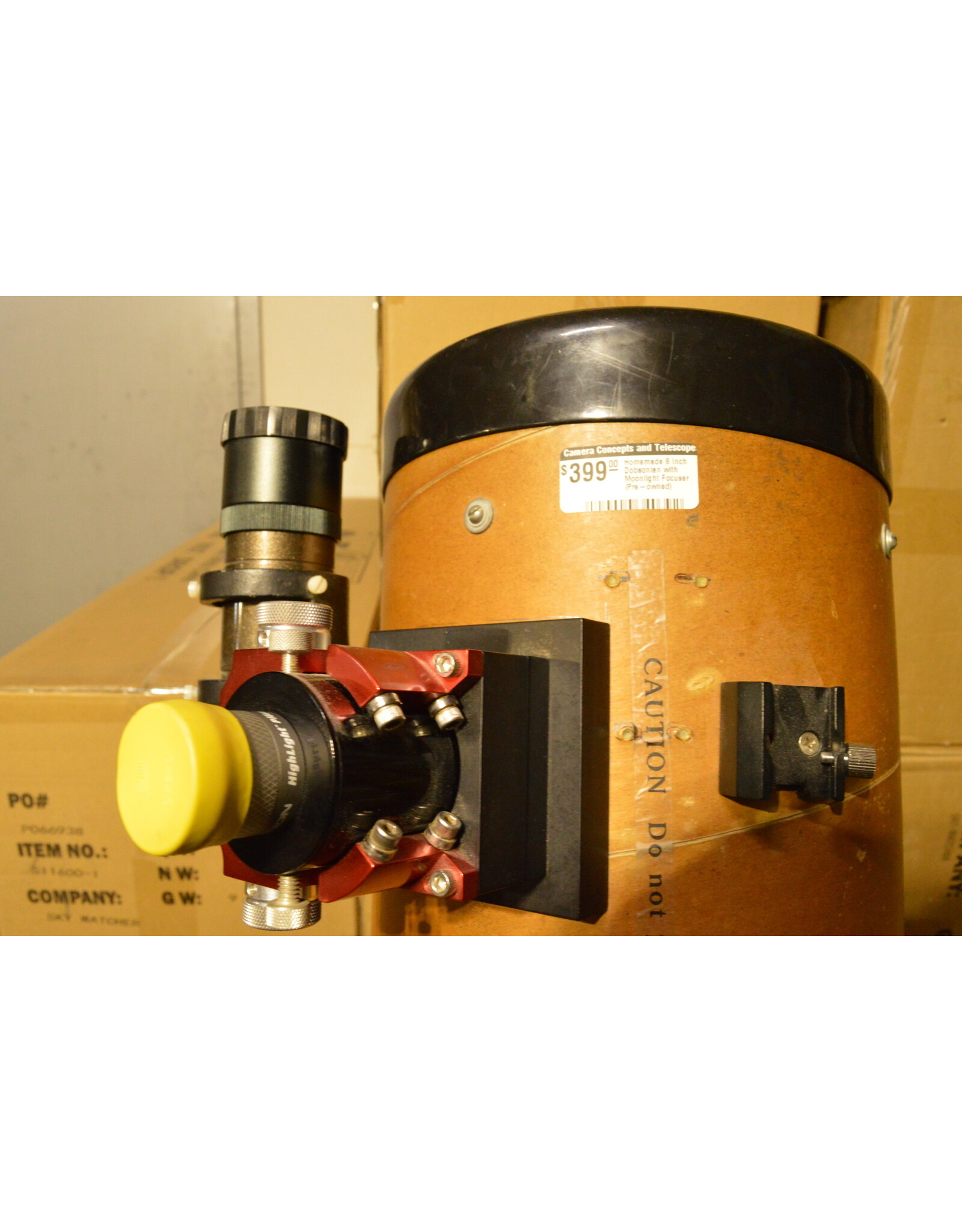 Homemade 8 Inch Dobsonian with Moonlight Focuser (LOCAL PICKUP ONLY)