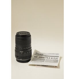 Sigma Sigma 100-300mm f4.5/6.7 For Canon EOS with Hood (Pre-owned)