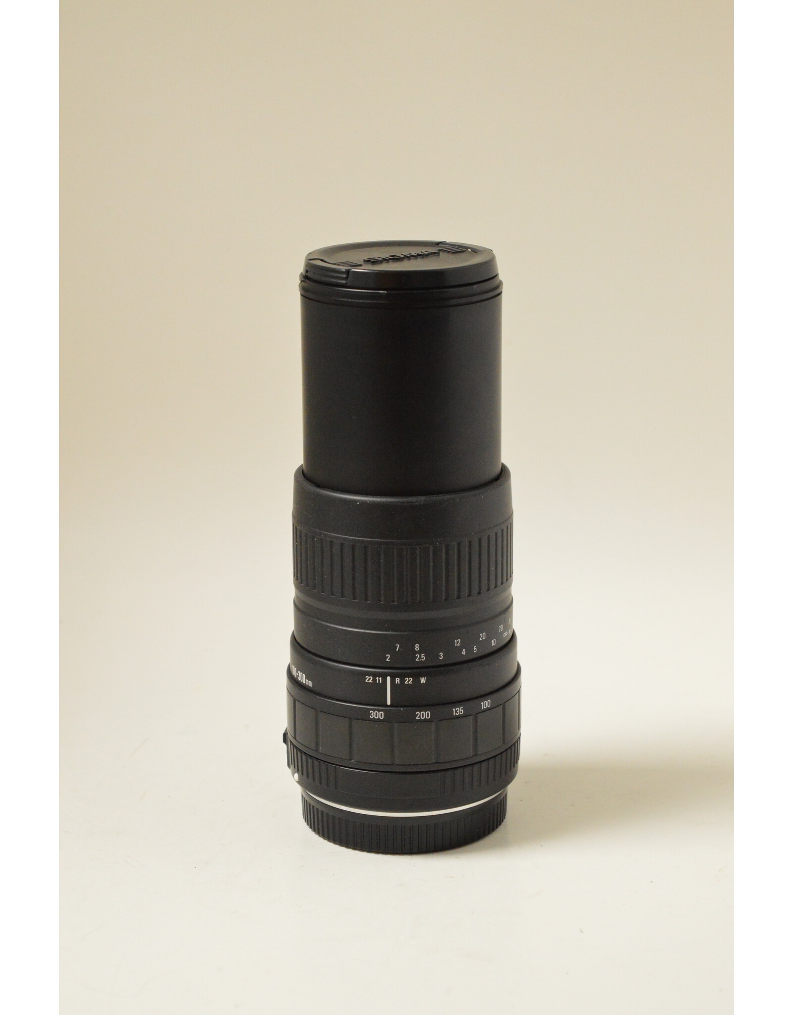Sigma Sigma 100-300mm f4.5/6.7 For Canon EOS with Hood (Pre-owned)