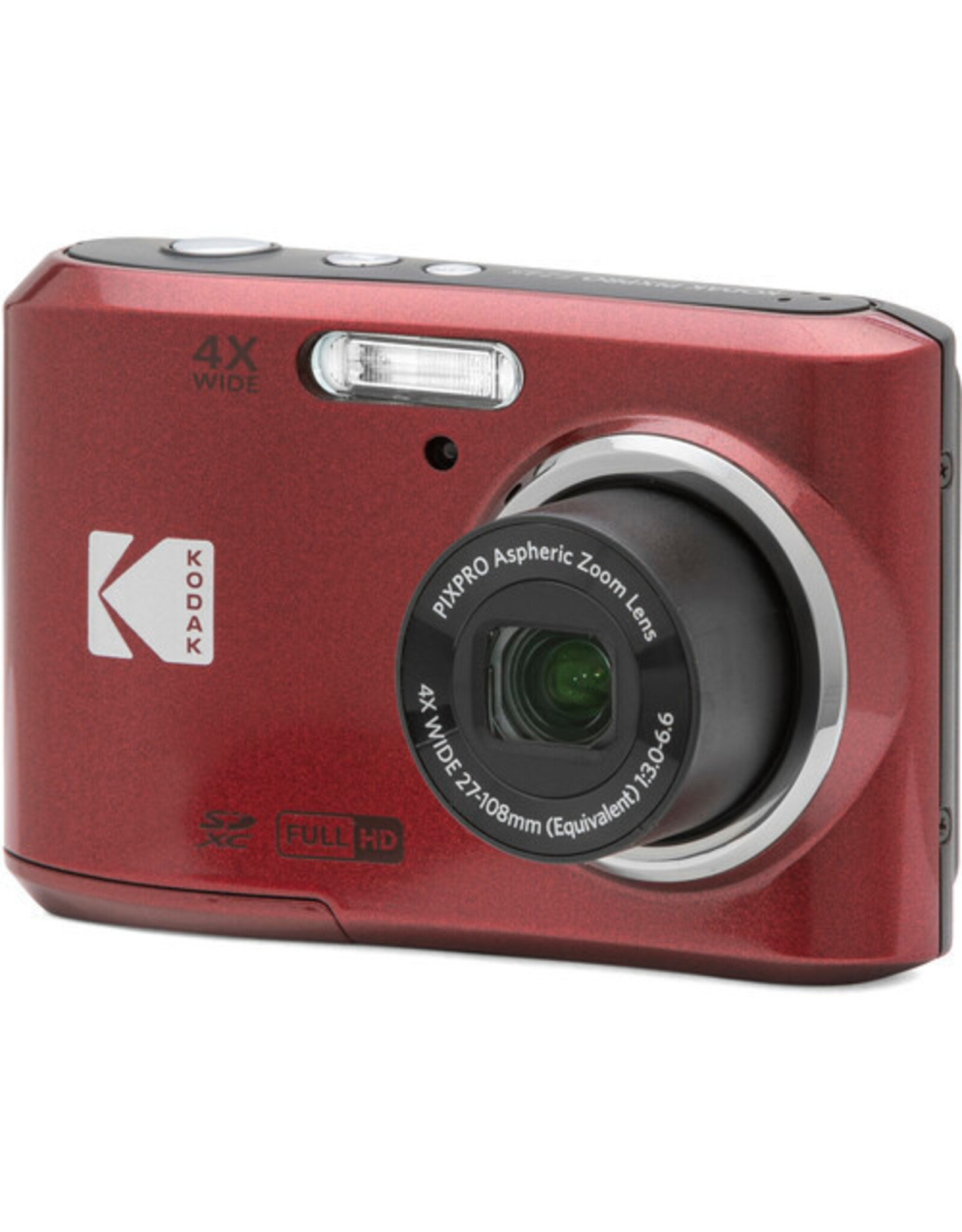 Kodak Pixpro FZ45 Digital Camera (Red)