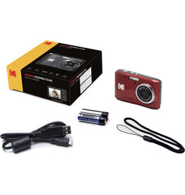 Kodak Pixpro FZ45 Digital Camera (Red)