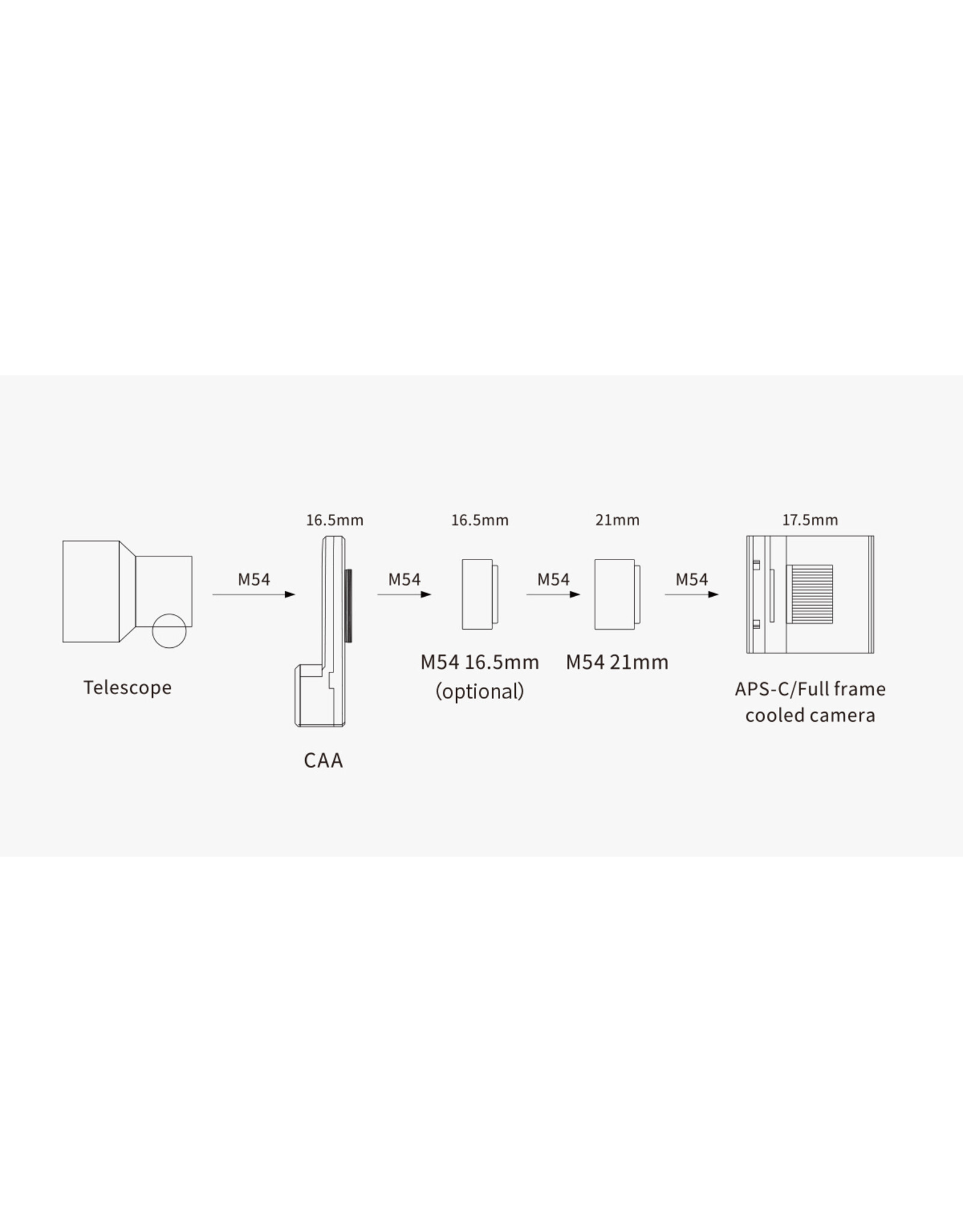 ZWO ZWO CAA Camera Angle Adjuster - ZWO CAA-M54
