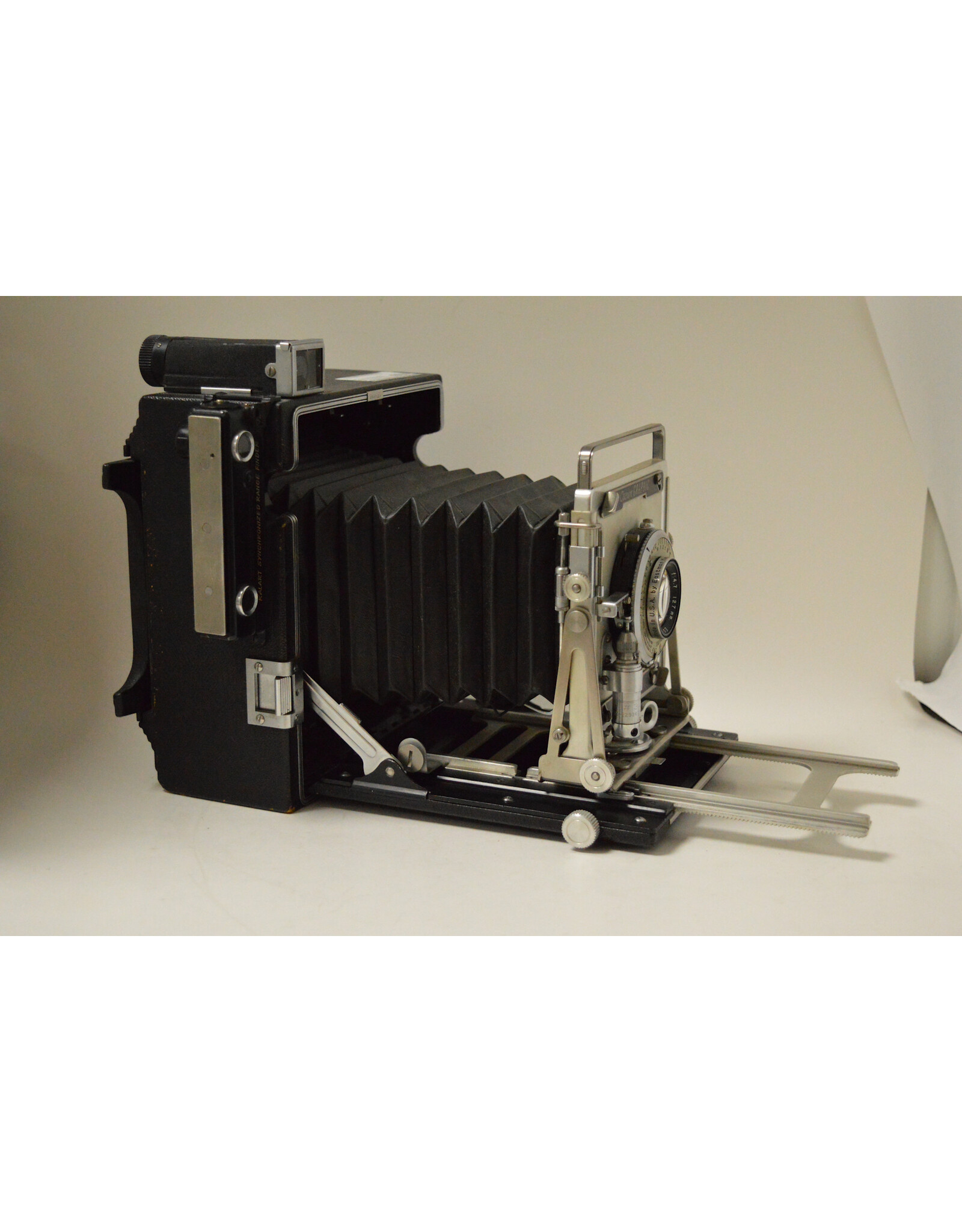 Graflex Crown Graphic 4x5 with Spring Back  &  Kodak Ektar 127mm f/4.7 Lens