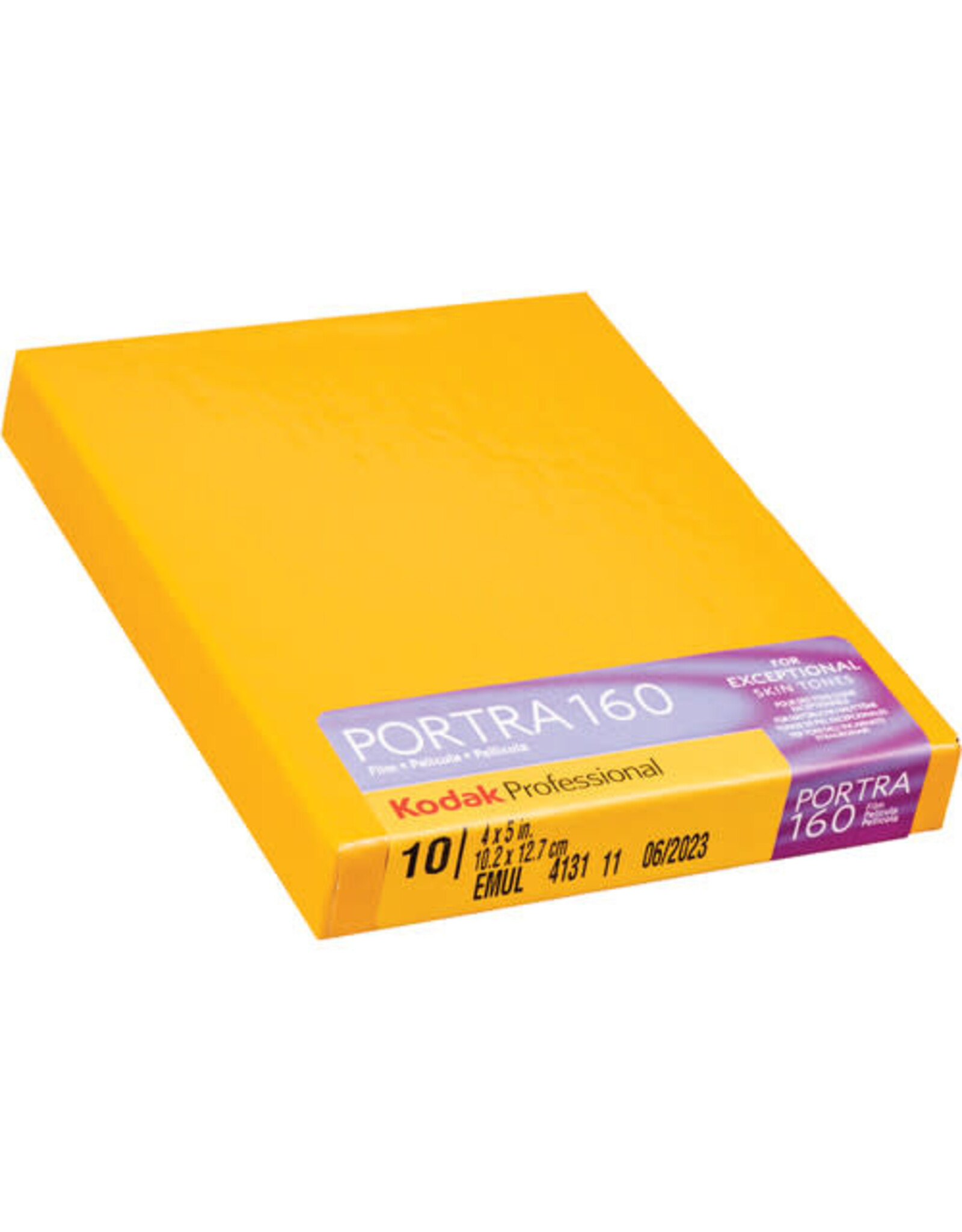 Kodak 4 x 5" Portra 160 Color Film (10 Sheets)