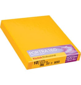 Kodak 4 x 5" Portra 160 Color Film (10 Sheets)