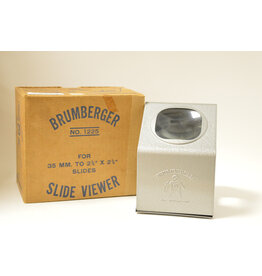 Brumberger Vintage Brumberger No.1225 Slide Viewer 35mm To 2-3/4" X 2-3/4" Slides/ Box