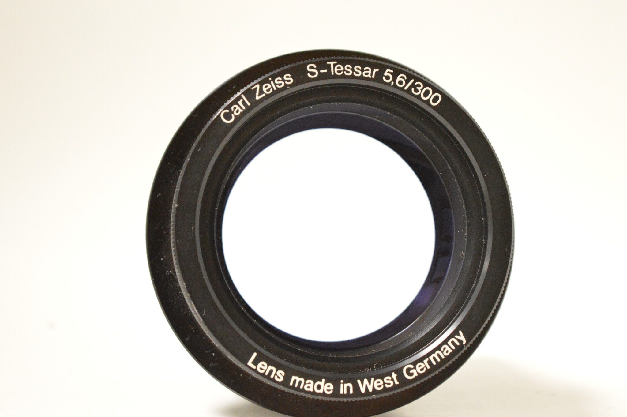 Vintage Carl Zeiss S-Tessar f: 5.6 300mm Barrel Lens W Germany for