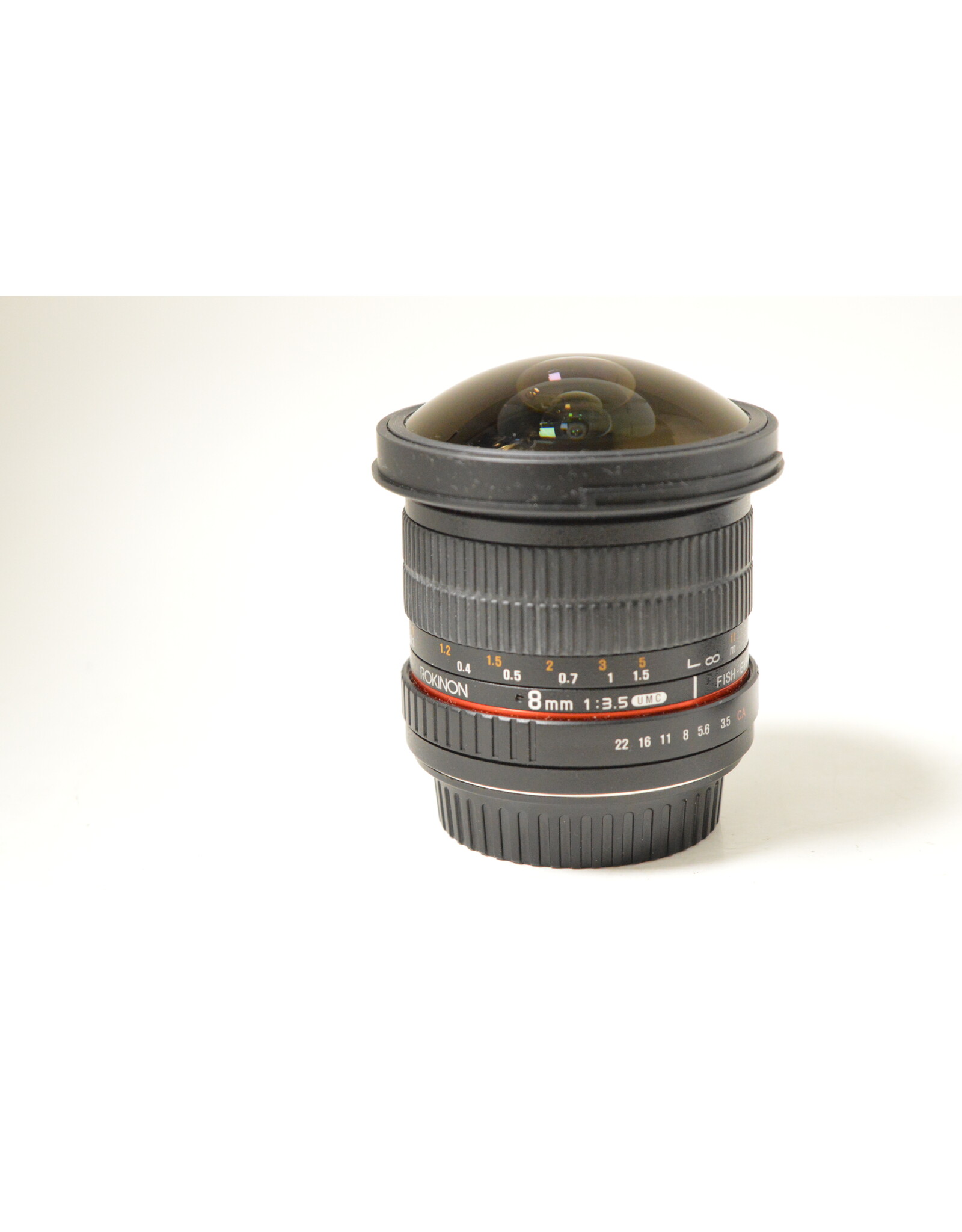 Rokinon Rokinon 8mm f/3.5 UMC CS II Fish-Eye Lens Canon EF Mount (Pre-owned)