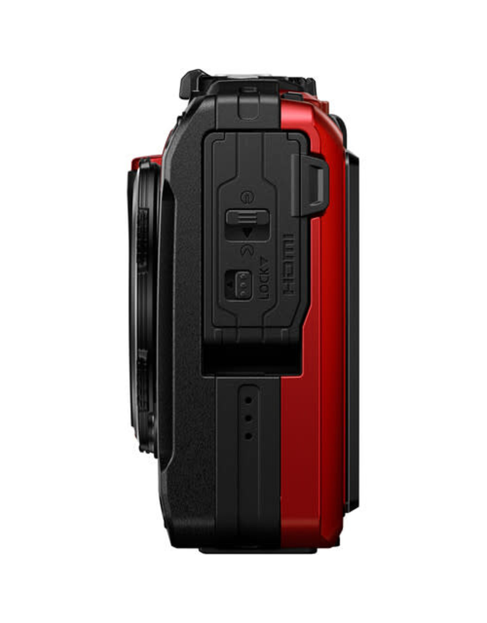 OM System OM SYSTEM Tough TG-7 Digital Camera (Red)