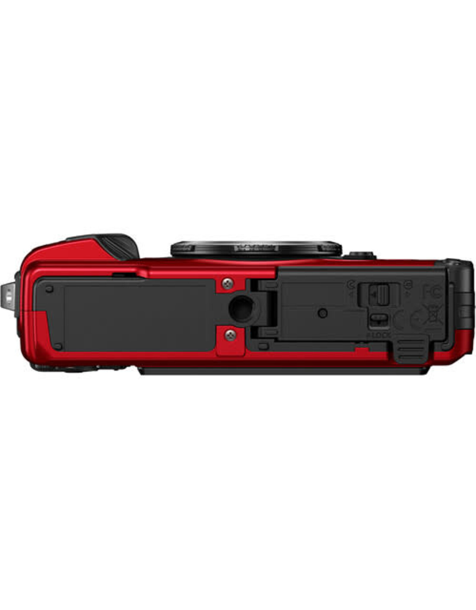 OM System OM SYSTEM Tough TG-7 Digital Camera (Red)