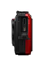 OM System OM SYSTEM Tough TG-7 Digital Camera (Red)