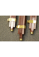 Barska Solid Mahogany and Brass Replacement Legs for Harbormaster Style Alt Az Telescope (Set of 3)