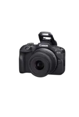 Canon Canon EOS R100 Mirrorless Camera with 18-45mm and 55-210mm Lenses (Black)
