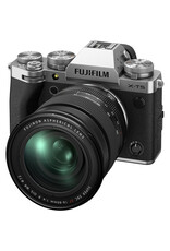 FUJIFILM X-T5 Mirrorless Camera with 16-80mm Lens and Accessories Kit (Silver)