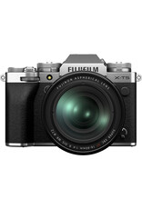 FUJIFILM X-T5 Mirrorless Camera with 16-80mm Lens and Accessories Kit (Silver)