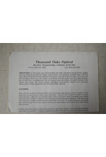 Thousand Oaks Optical Thousand oaks Type 1 Solar filter for Celestron C8 and Meade 8" SCT (Pre-owned