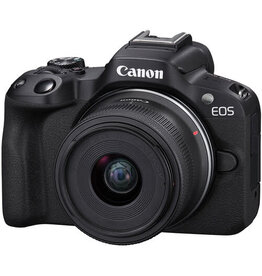Canon EOS R50 Mirrorless Camera with 18-45mm Lens w/Charger and Bag (OPEN BOX-FULL WARRANTY)