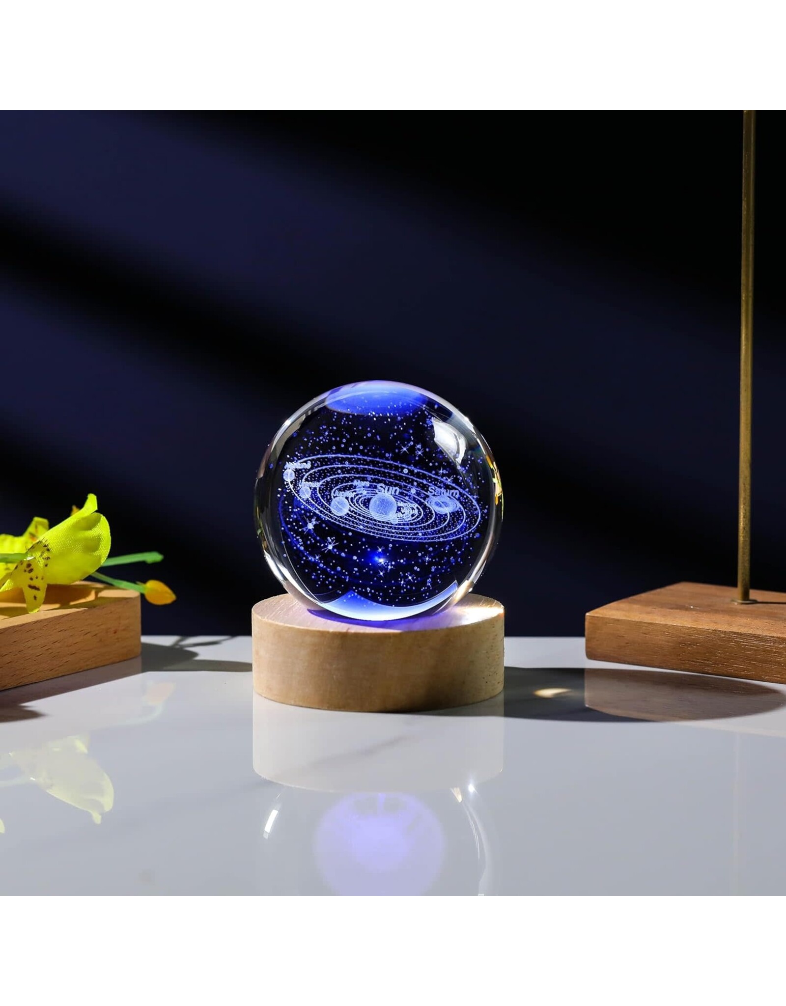 3D Crystal Solar System
