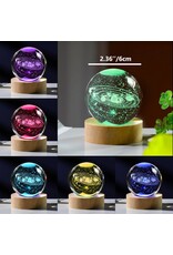 3D Crystal Solar System
