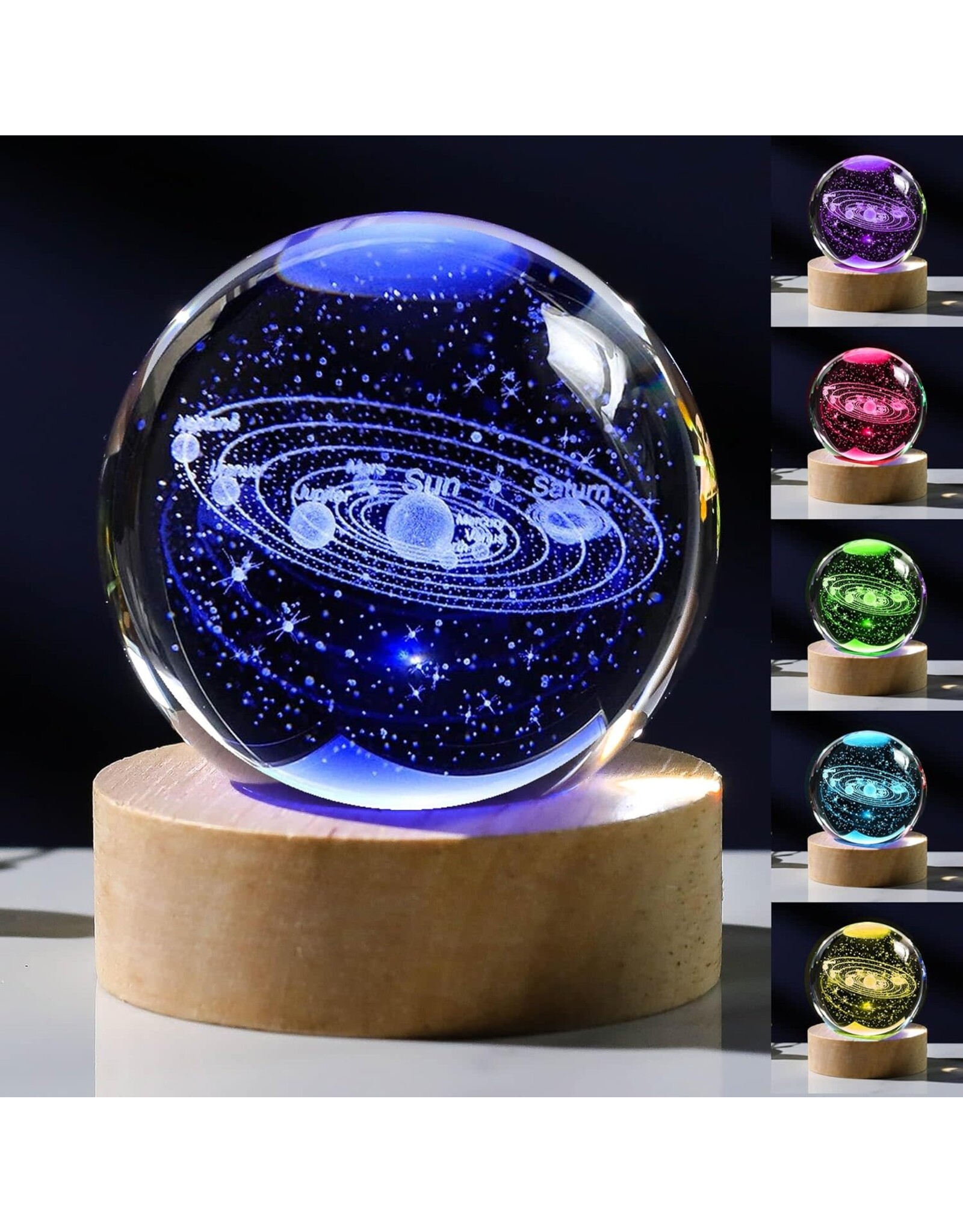 3D Crystal Solar System